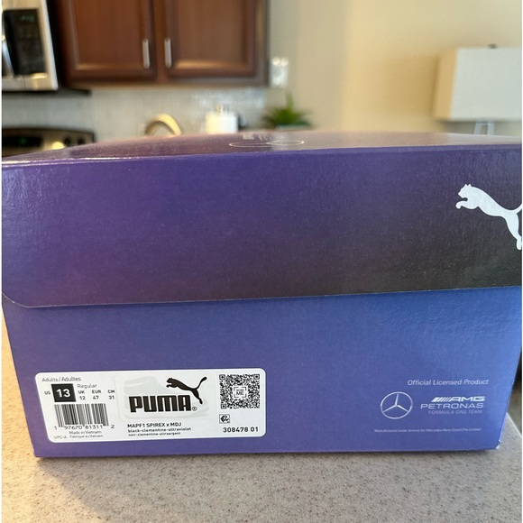 Puma size 13 Mercedes AMG Petronas (formula one team) MAPF1 SPIREX x MDJ - Picture 3 of 3